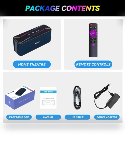 TV Box Media Player Speaker — Streaming Devices