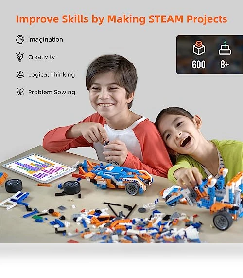 12-in-1 Robot Building Kit — Interactive Figures & Robots, Apitor