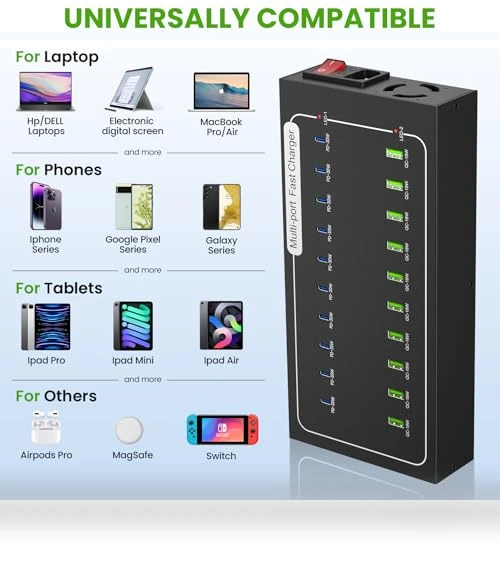 20 Port USB Charging Station — Power Hubs, ALI SEA