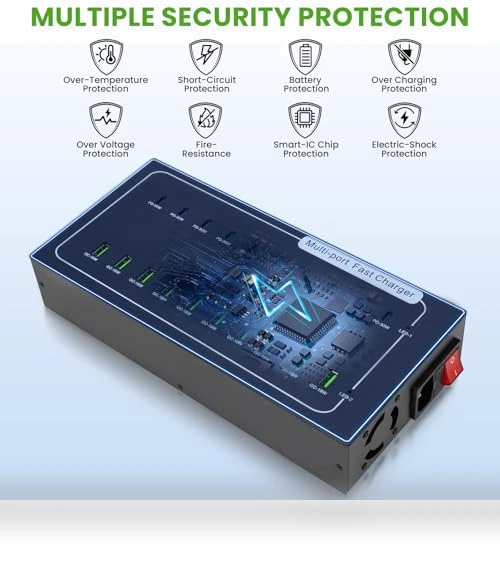 20 Port USB Charging Station — Power Hubs, ALI SEA