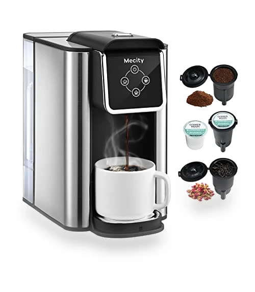3 in 1 Single Serve Coffee Machine — Single-Cup Coffee Makers, Mecity