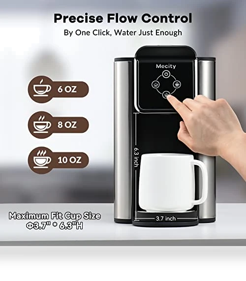 3 in 1 Single Serve Coffee Machine — Single-Cup Coffee Makers, Mecity