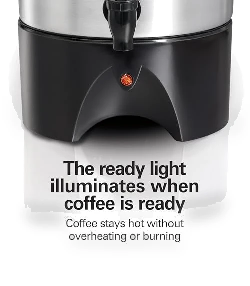 45 Cup Coffee Urn and Hot Beverage Dispenser — Beverage Warmers, Hamilton Beach