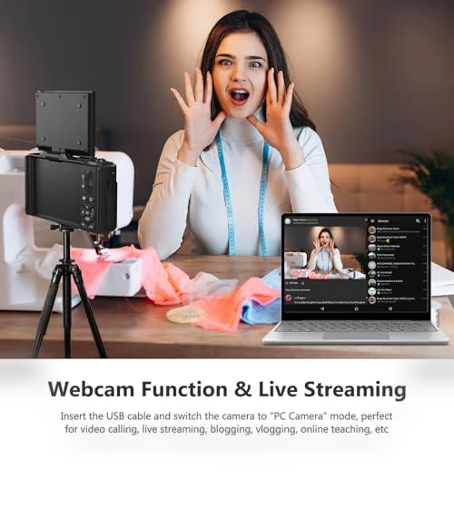 4K Digital Camera for Photography — Compact Digital Cameras, VJIANGER
