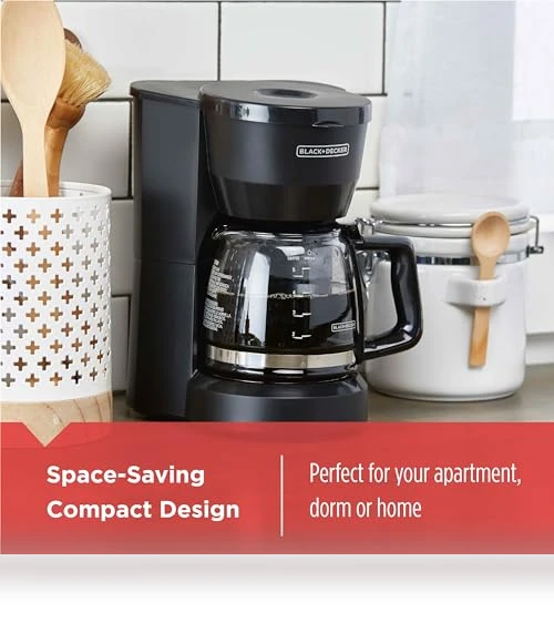 5-Cup Coffeemaker — Coffee & Espresso Combos, BLACK+DECKER