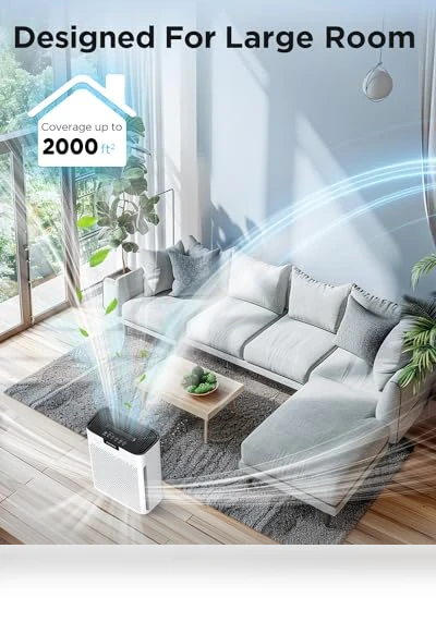 Air Purifier for Home Large Room — Air Moisturizers, Mooka