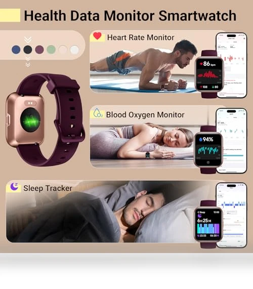 Fitness Tracker Smartwatch — Smartwatches, Quican