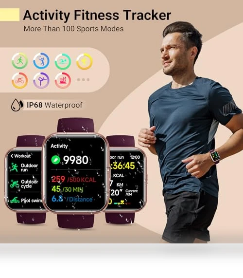 Fitness Tracker Smartwatch — Smartwatches, Quican