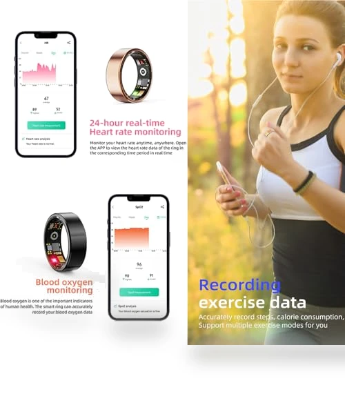 Fitness Tracking Smart Ring — Smart Rings, HitTopss