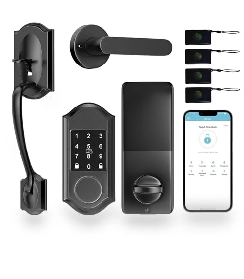 Keyless Entry Deadbolt with Handle Set — Deadbolts, Narpult Smart
