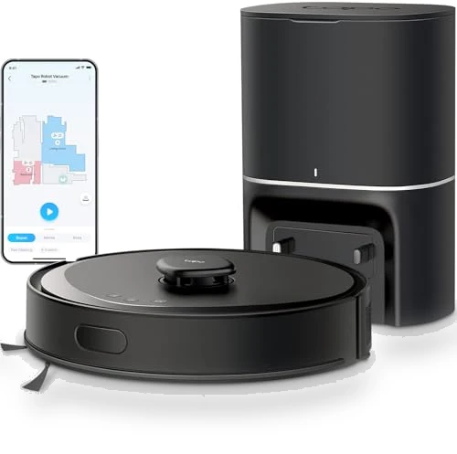 LiDAR Smart Navigation Robot Vacuum and Mop with Self-Emptying Dock — Smart Cleaning Robots, Tapo