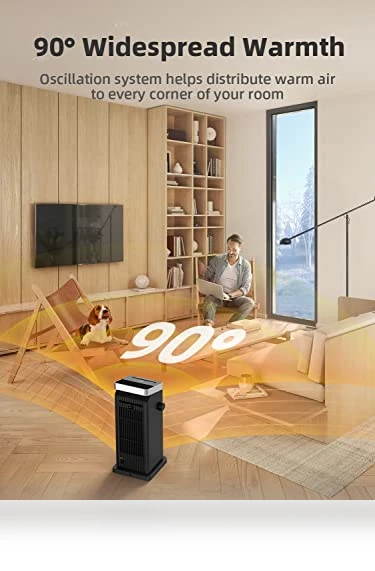 Portable Ceramic Electric Heater — Portable Heating Solutions, BREEZOME