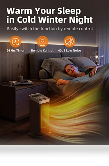 Portable Ceramic Electric Heater — Portable Heating Solutions, BREEZOME