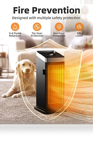 Portable Ceramic Electric Heater — Portable Heating Solutions, BREEZOME