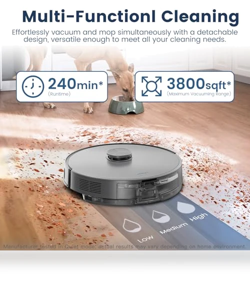 Robot Vacuum and Mop Combo — Smart Cleaning Robots, AIRROBO