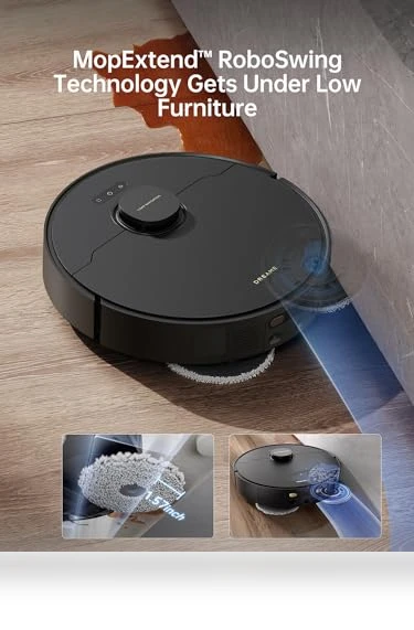 Robot Vacuum with Detachable & Liftable Mop — Smart Cleaning Robots, Dreame