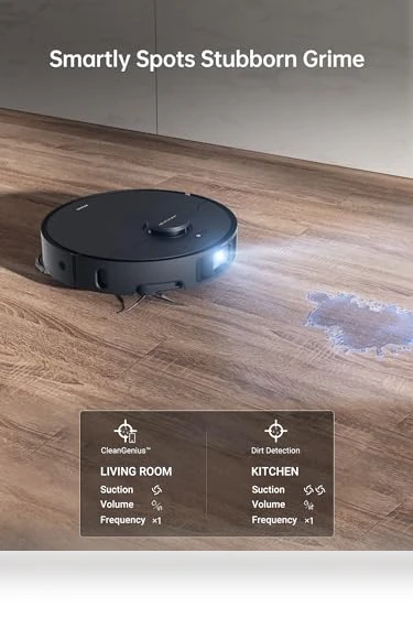 Robot Vacuum with Detachable & Liftable Mop — Smart Cleaning Robots, Dreame