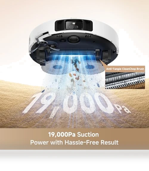 Robot Vacuum with Removable & Liftable Mop — Smart Cleaning Robots, MOVA