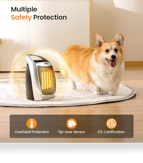 Small Electric Space Heater — Portable Heating Solutions, Kismile