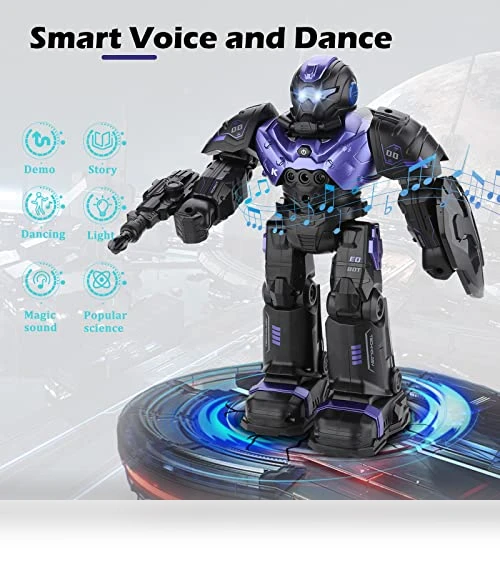Smart Programmable Robot with Gesture Sensing — Interactive Figures & Robots, NAN-FTIAN