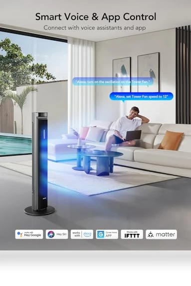 Smart Tower Fan — Ceiling Fans, GoveeLife