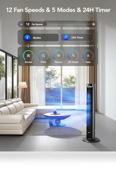 Smart Tower Fan — Ceiling Fans, GoveeLife