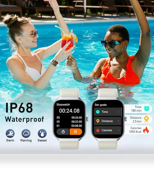 Smart Watch with Bluetooth Call and Fitness Tracker — Smartwatches, Motast