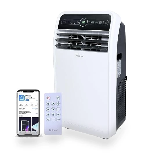 Smart Wi-Fi Portable Air Conditioner — Air Moisture Control, Shinco