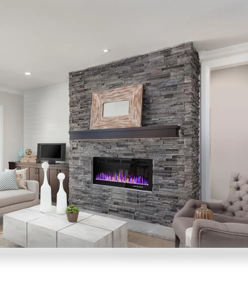 Ultra-Thin Electric Fireplace Heater — Electric Heating Solutions, VENDORZ