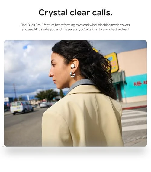Wireless Earbuds with Active Noise Cancellation — In-Ear Headphones, Google