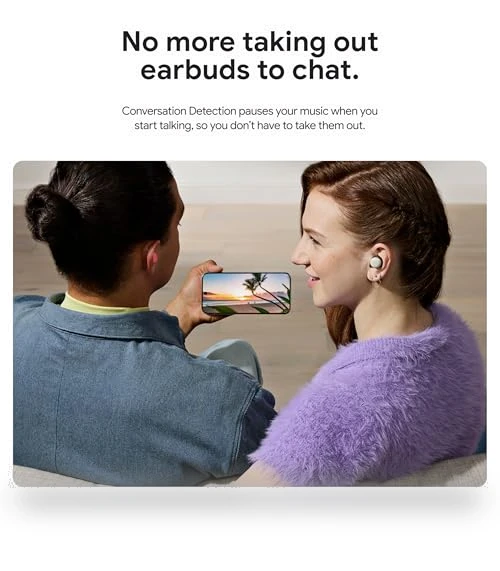 Wireless Earbuds with Active Noise Cancellation — In-Ear Headphones, Google