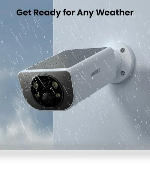 Wireless Security Camera Outdoor — Smart Home Security, AOQEE
