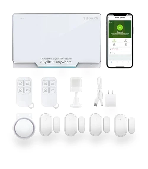 Wireless WiFi Home Alarm Security System — Smart Home Security, TUGARD