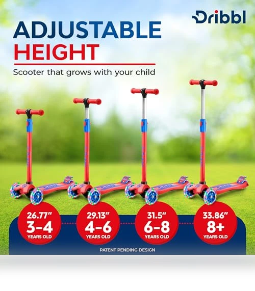 3-Wheel Kids Scooter — Electric Vehicles, Dribbl