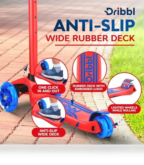 3-Wheel Kids Scooter — Electric Vehicles, Dribbl