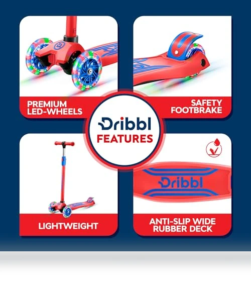 3-Wheel Kids Scooter — Electric Vehicles, Dribbl