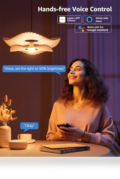 AI Smart Light Bulbs — LED, Lepro