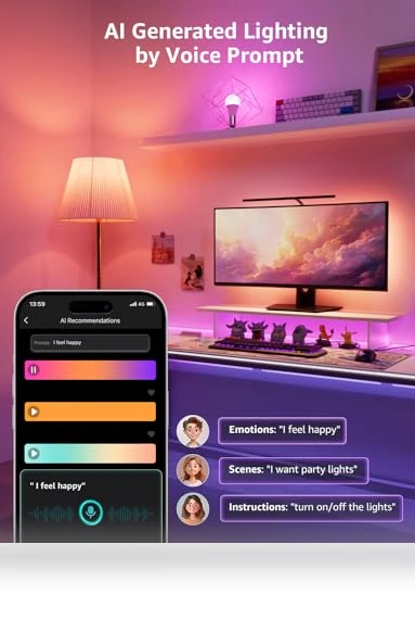 AI Smart Light Bulbs — LED, Lepro