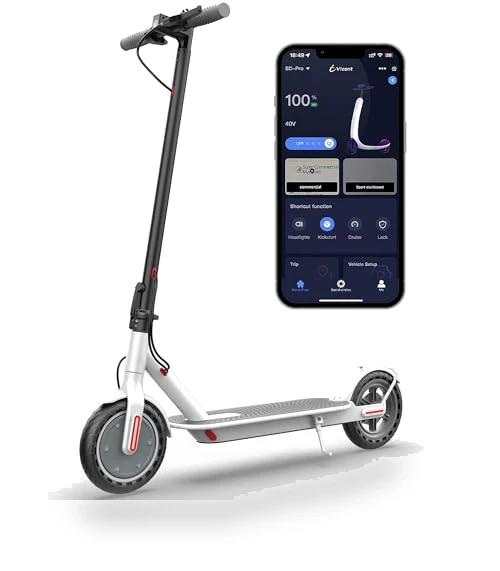 Aluminum Alloy Frame E Scooter for Adults — Electric Vehicles, Qlaway
