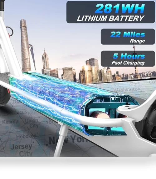 Aluminum Alloy Frame E Scooter for Adults — Electric Vehicles, Qlaway