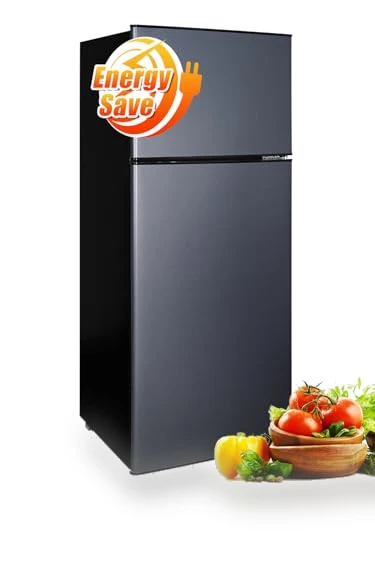 Dual-Door Apartment Refrigerator with Freezer — Mini Fridges, Cucina Magica