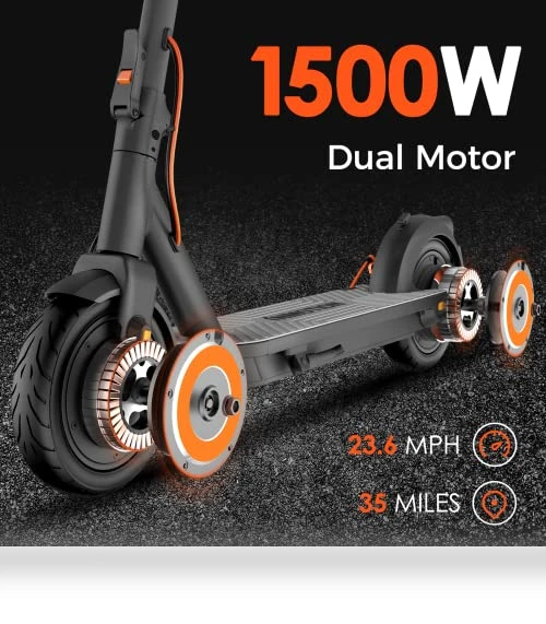 Dual Motor Electric Scooter for Hilly Areas — Electric Self-Balancing Scooters, I INMOTION