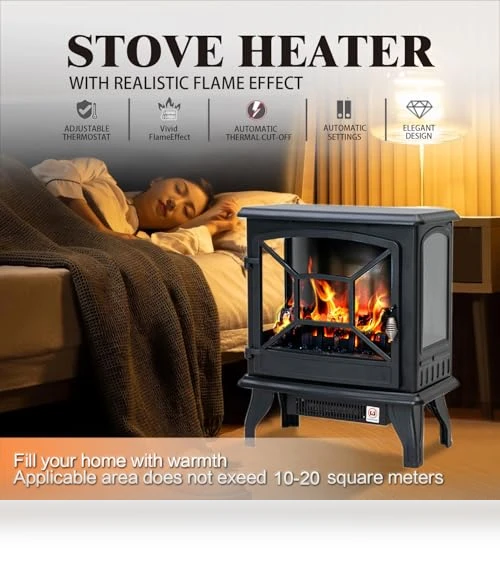 Electric Fireplace Heater Portable Stove — Tabletop Fireplaces, Panana