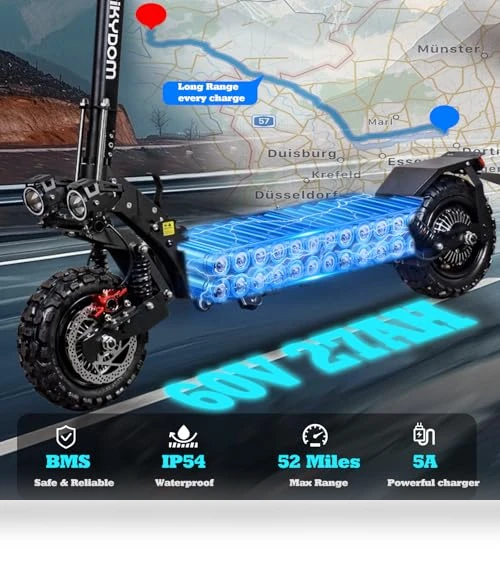 Electric Scooter Adult — Push Scooters, Bikydom