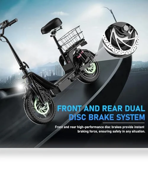 Electric Scooter for Adults with Seat — Electric Vehicles, INSDRGN