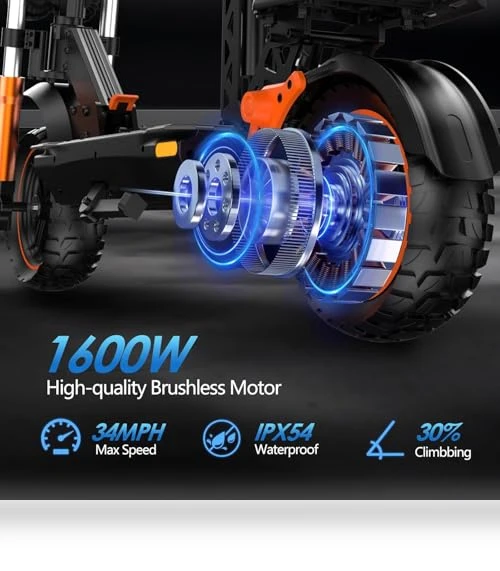 Electric Scooter with Seat — Electric Vehicles, MASXODRK