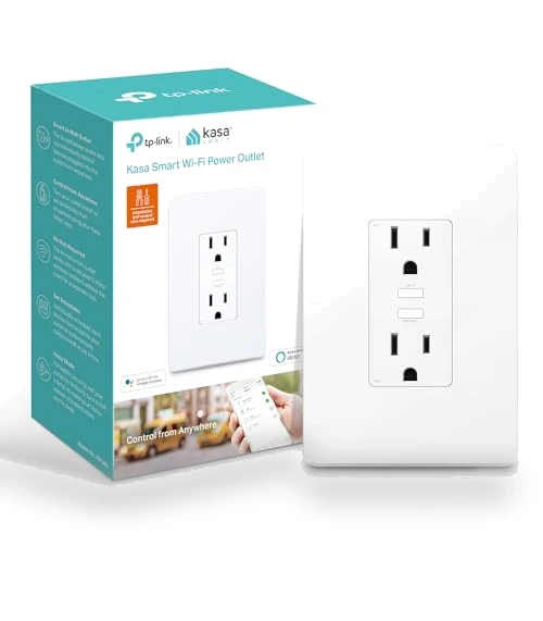 In-Wall Smart Home Wi-Fi Outlet — Smart Home Hubs & Controllers, TP-Link