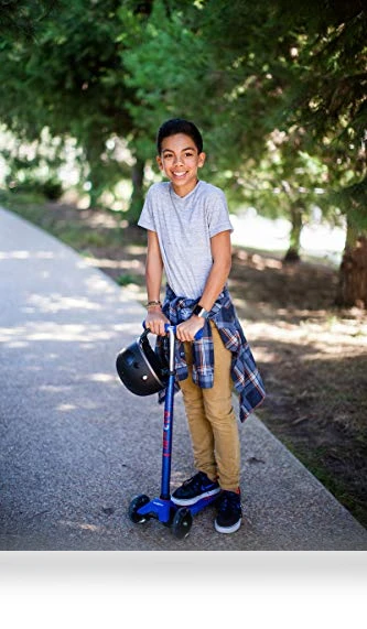 Maxi Deluxe 3-Wheeled Lean-to-Steer Scooter — Push Scooters, Micro