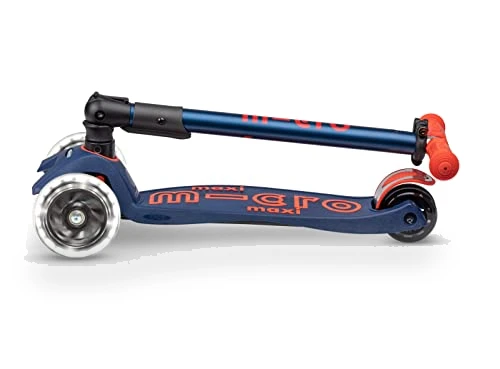 Maxi Deluxe Foldable LED Scooter — Push Scooters, Micro