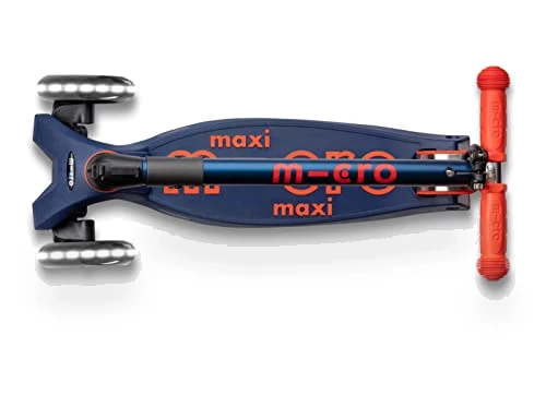 Maxi Deluxe Foldable LED Scooter — Push Scooters, Micro